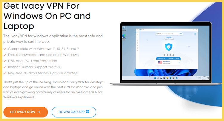 Ivacy VPN для Windows