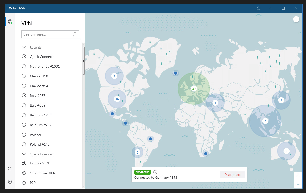 Бесплатный Nord VPN